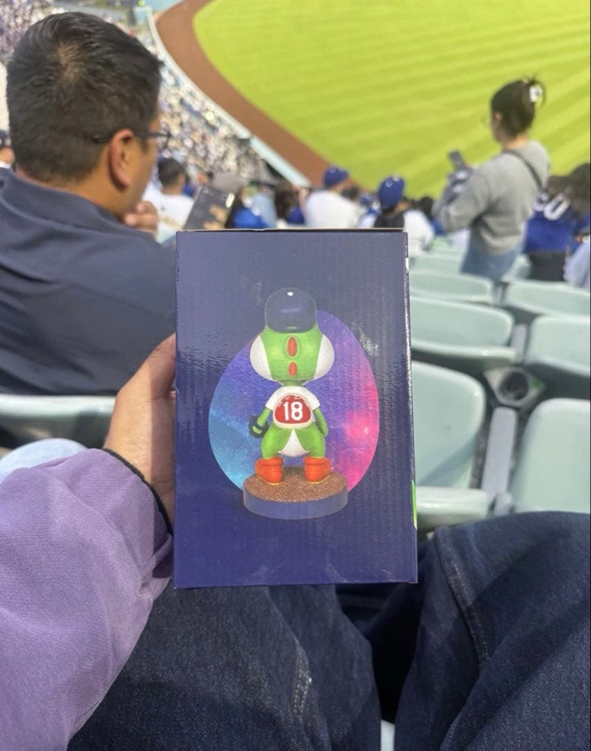【非売品・限定品】LA Dodgers 山本由伸&ヨッシー コラボ ボブルヘッド