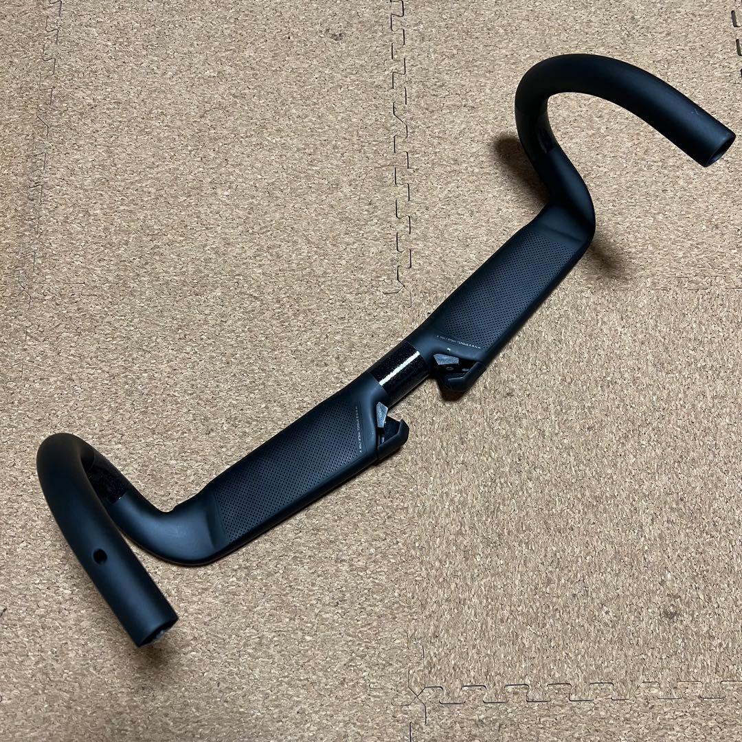 自転車　軽量　ロードバイク　カーボン　エアロ　ドロップハンドル　400mm