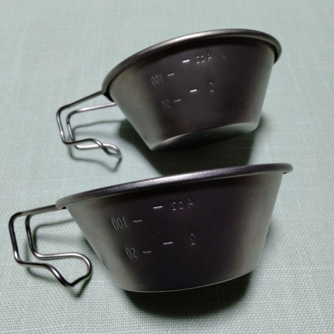 新品 スノーピーク 廃盤 ランダーチタンカップ 2個