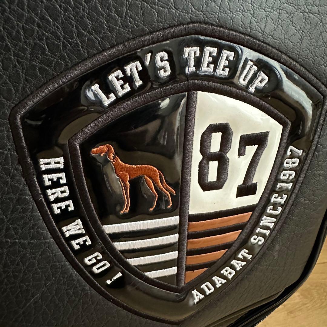 adabat アダバット キャディバッグ 9.5型 ブラック ABC-403