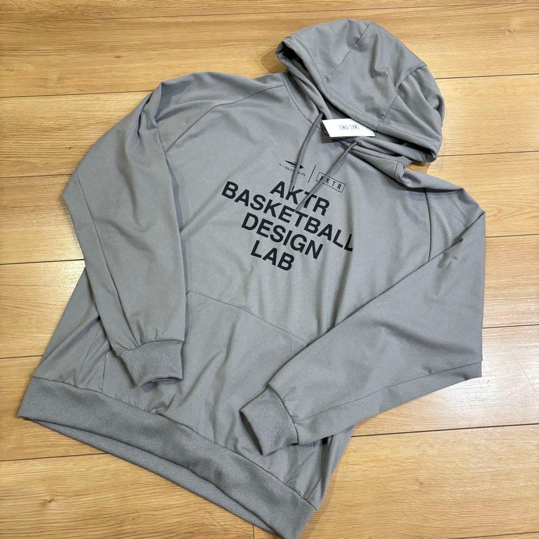 新品　アクター　ティゴラ　トレーニングウェア　上下セット　バスケ　グレー　2XL