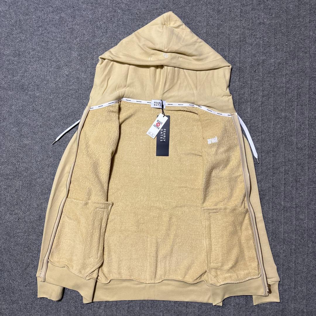 サイズ 2★新品 パーリーゲイツ パーカー ベージュ 055-3962302 併