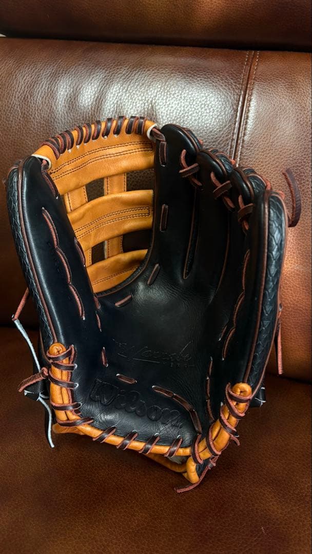 未使用品　Wilson 軟式野球用グラブ グローブ ワナビーヒーロー DW5型