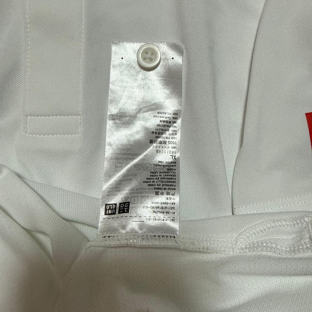UNIQLO ホワイト ポロシャツ ショートパンツ 上下セット
