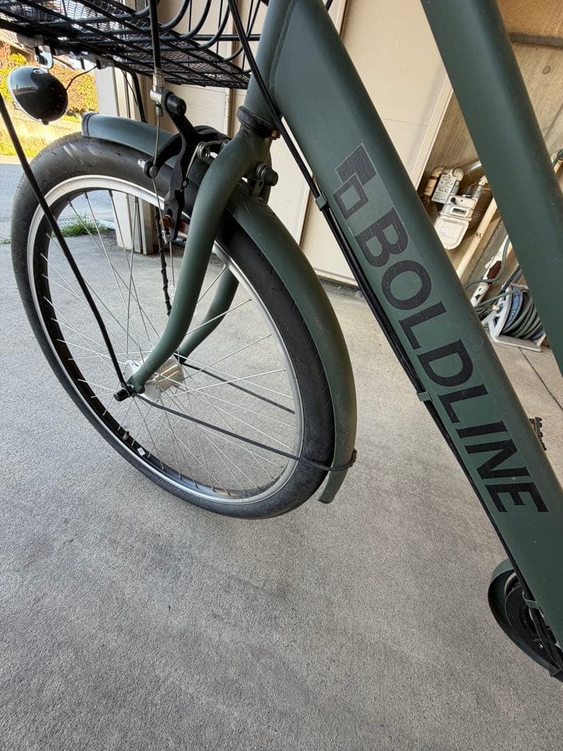 ボールドライン6段変速 シティサイクル ママチャリ 自転車　サイズ27.5
