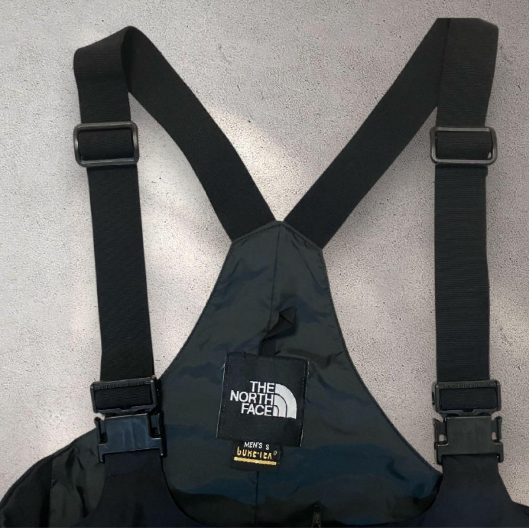 極美品✨ザノースフェイスビブパンツGORE-TEX S スノーウェア　ブラック