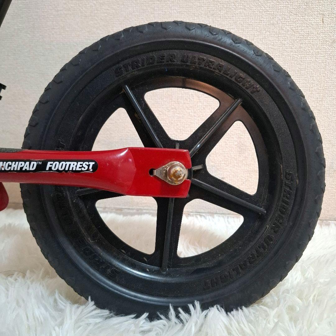【美品】STRIDER LAUNCHPAD FOOTREST レッド