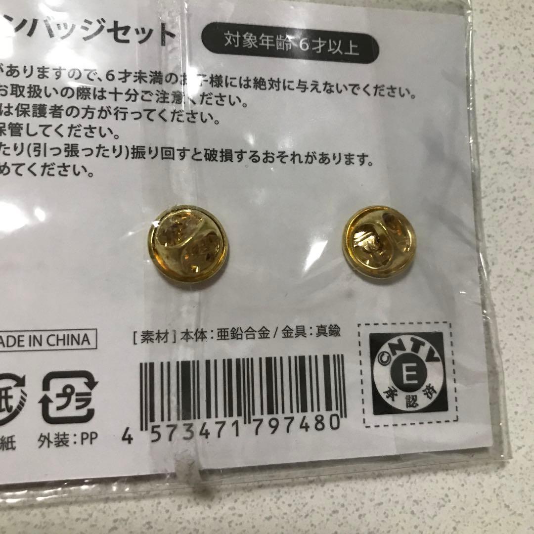 今日から俺は！！校章ピンバッジセット