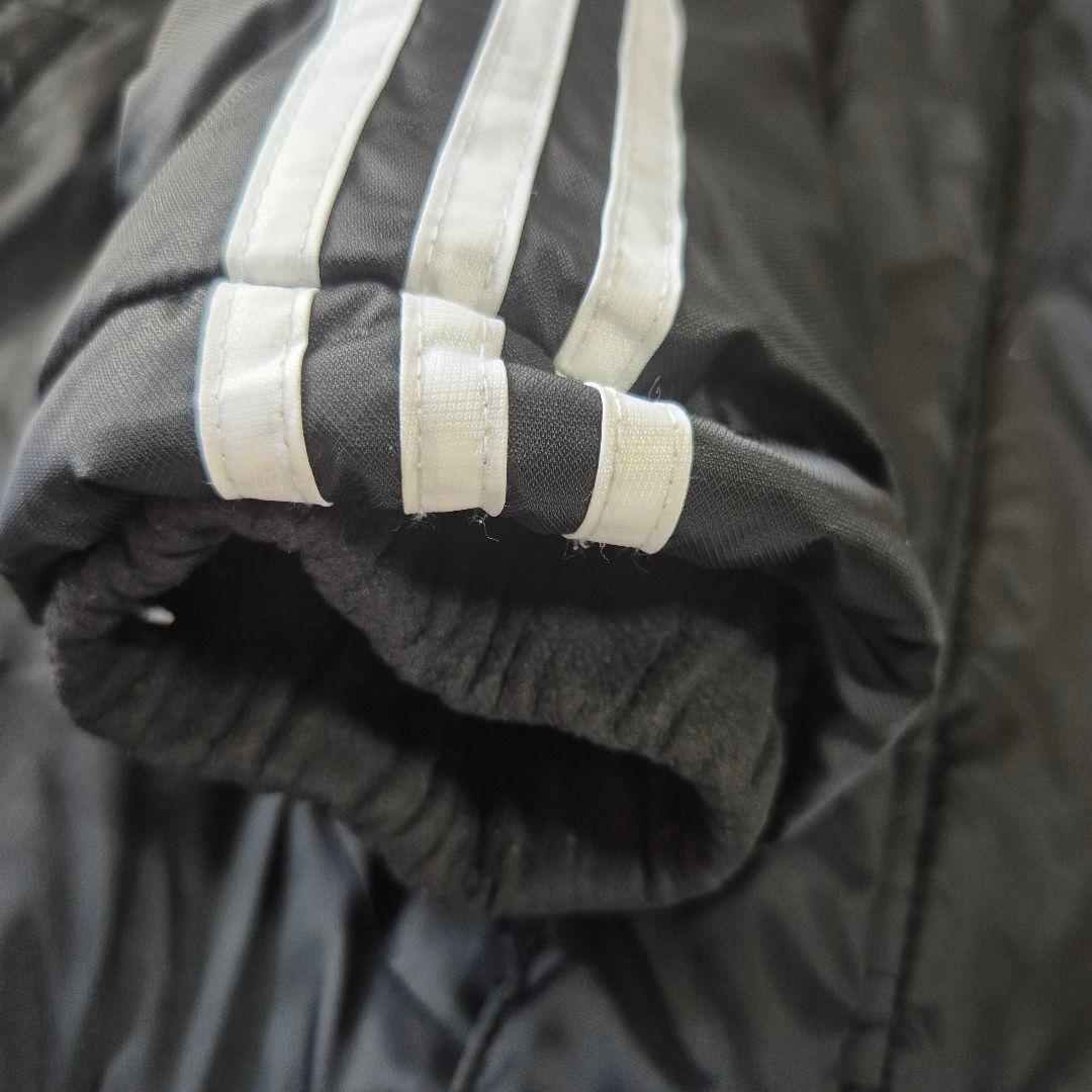 レア adidas 3本線 4XO ベンチコート 黒