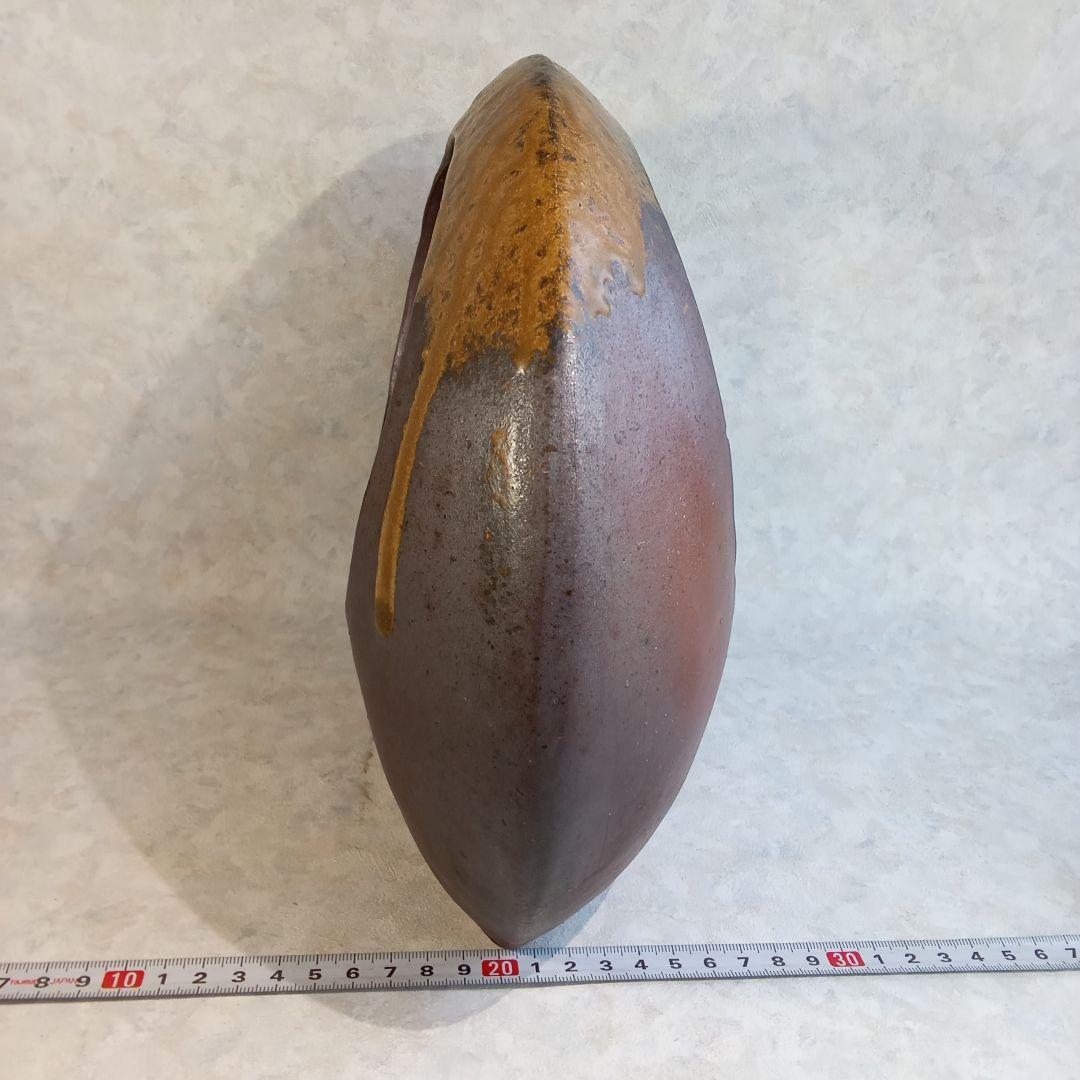 備前焼作家・大饗猛【備前　花器】