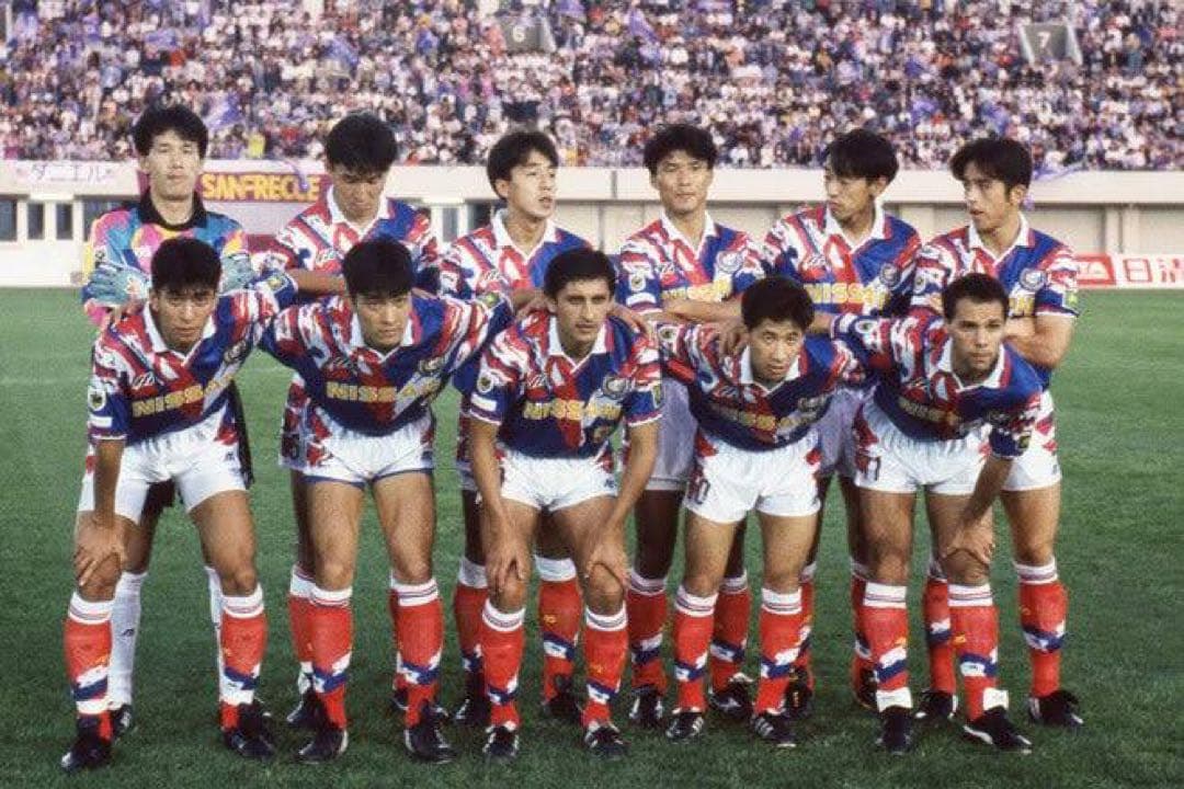 横浜マリノス　初代ホームユニフォーム　Jリーグ開幕　Oサイズ　正規品