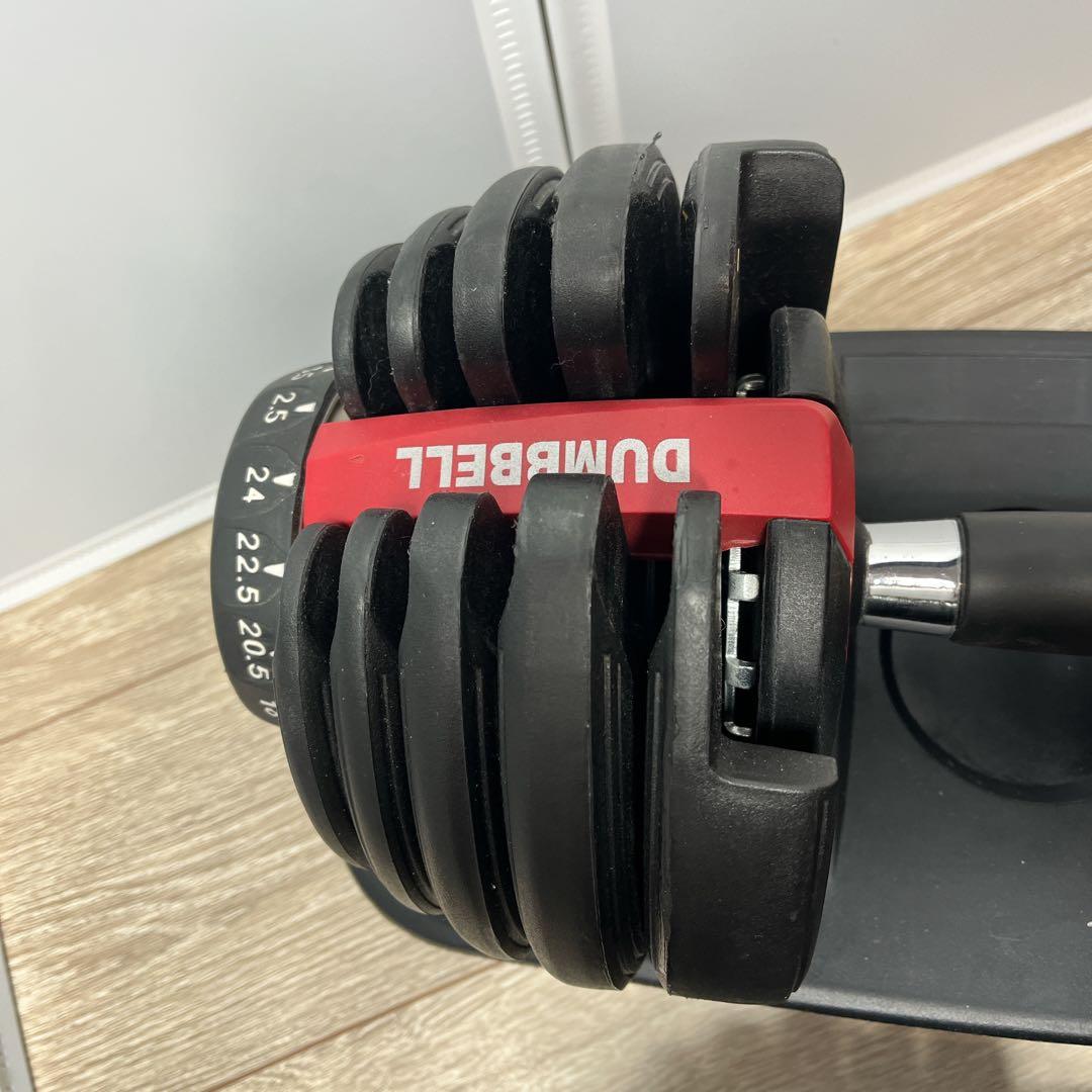 DUMMBELL 可変式ダンベル 24kg アジャスタブルダンベル