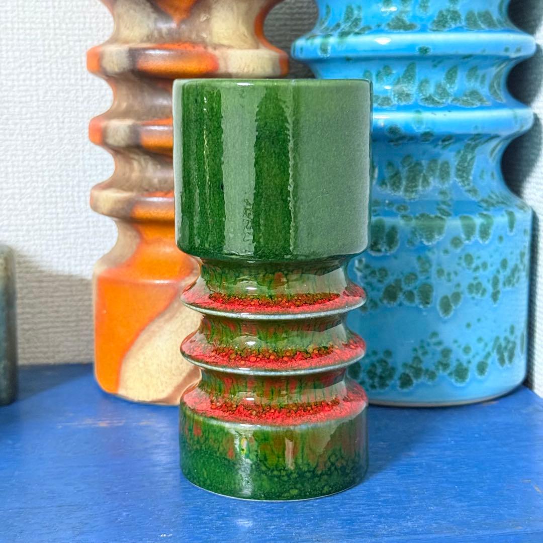 Fohr 15.5cm fat lava ファットラバ ミッドセンチュリー 花瓶