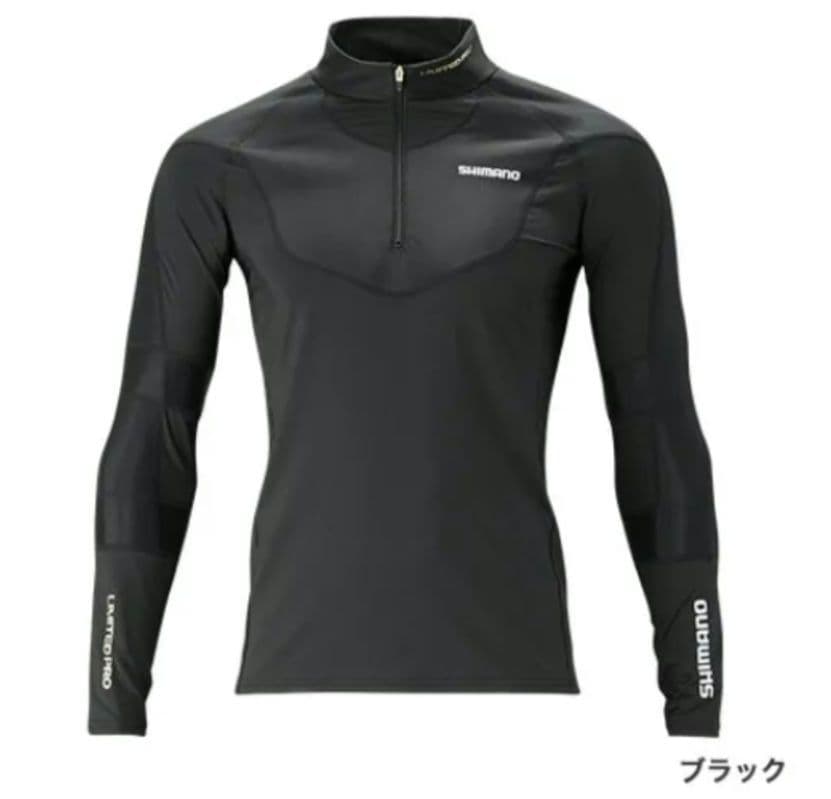 シマノ エキスパートインナーシャツ IN-081S ブラック XL(LL)