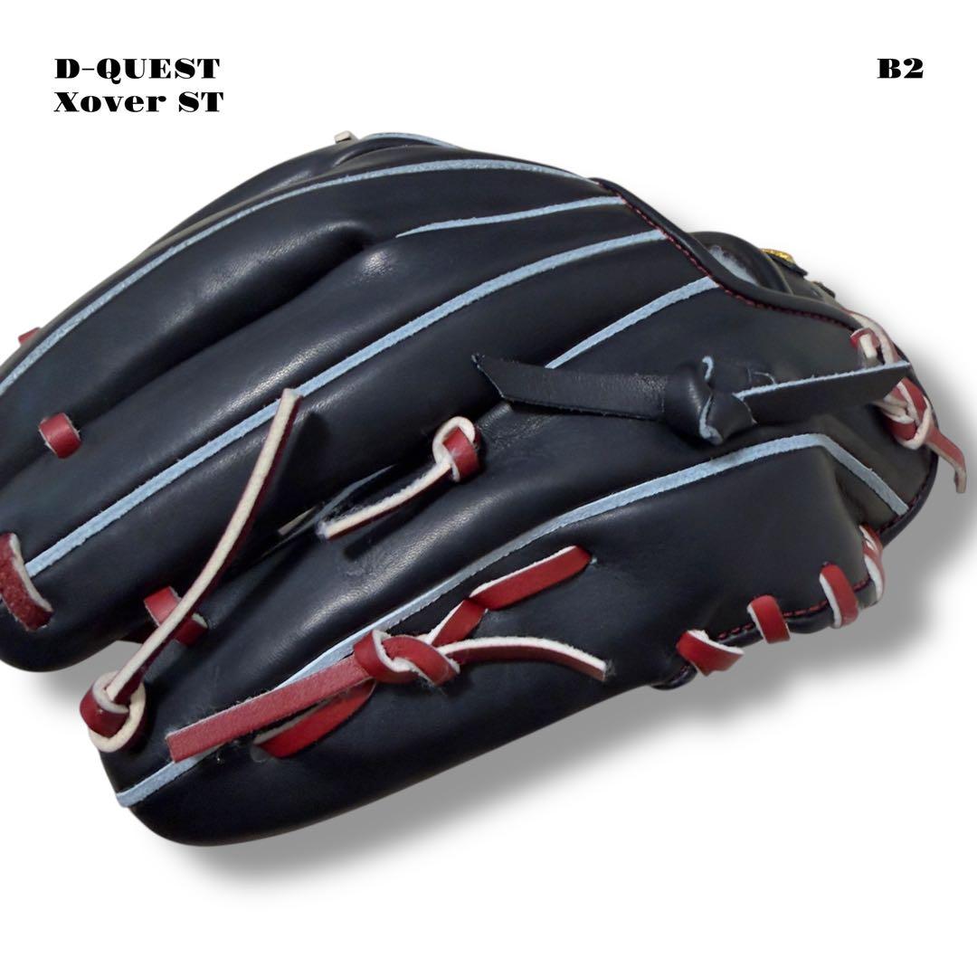 未使用品！ D-QUEST Xover ST 硬式野球 内野手 グローブ グラブ