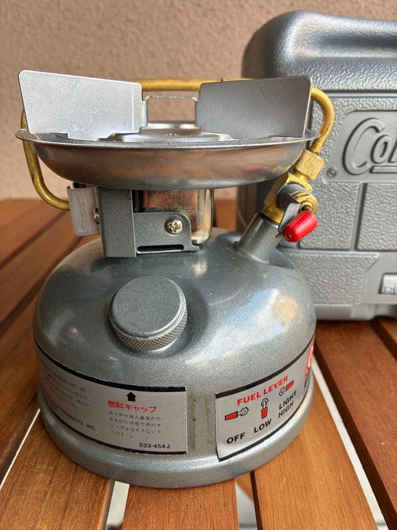 Coleman 533 シングルバーナーコンロ　ガソリンコンロ