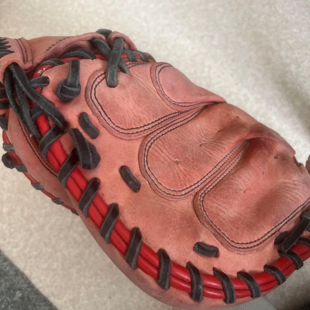 ［価格交渉○］NikeキャッチャーミットSignature 城島Model 赤