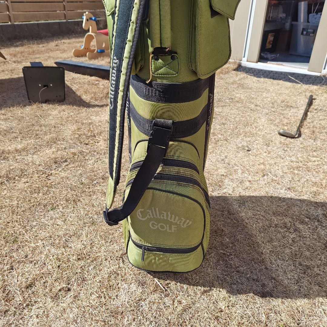 Callaway　キャロウェイ　キャディーバッグ　レトログリーン