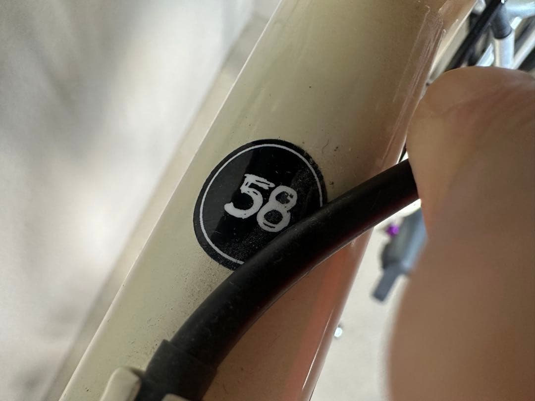 SURLY crosscheck純正完成車LG 58クリーム色