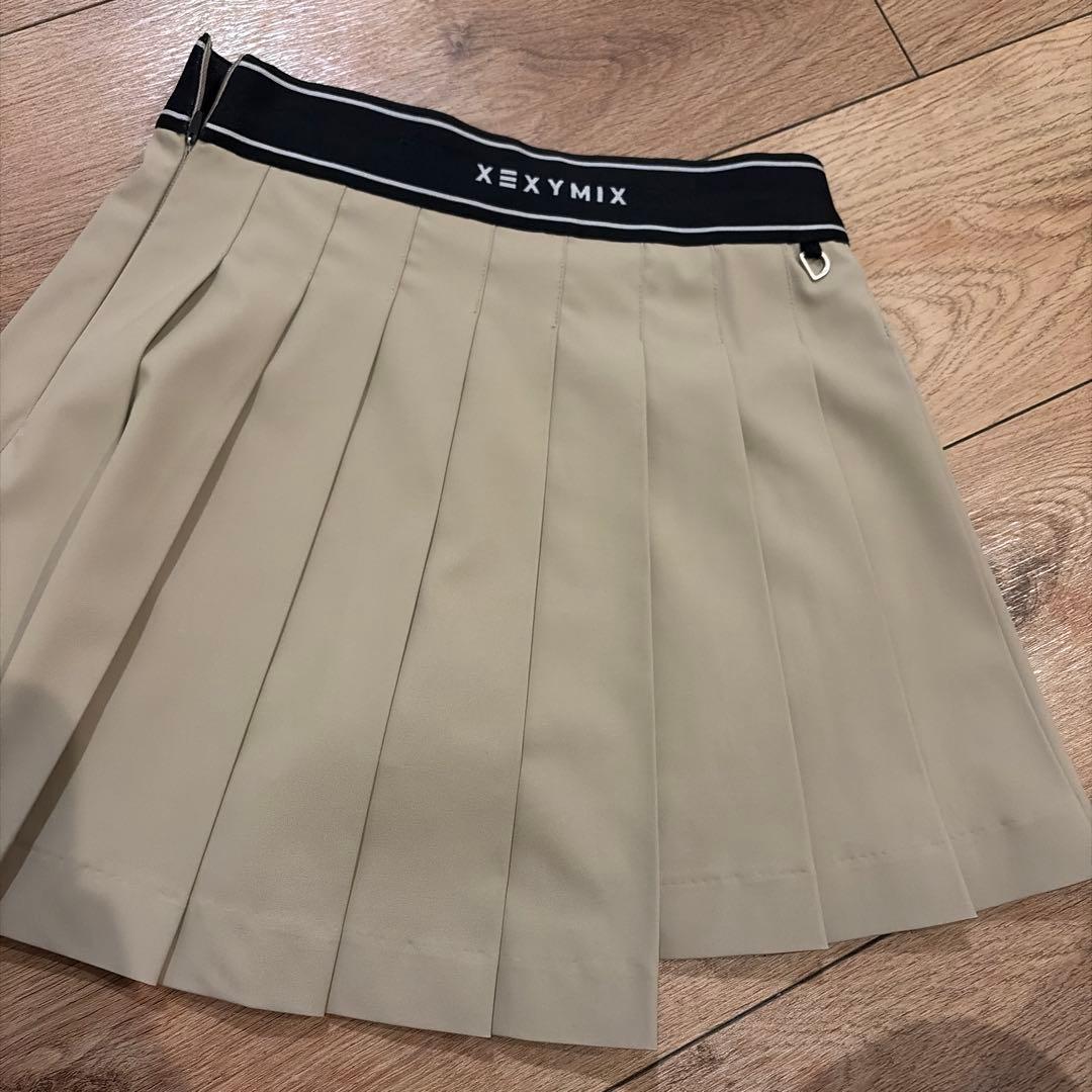 XEXYMIX ベージュ スカート Sサイズ