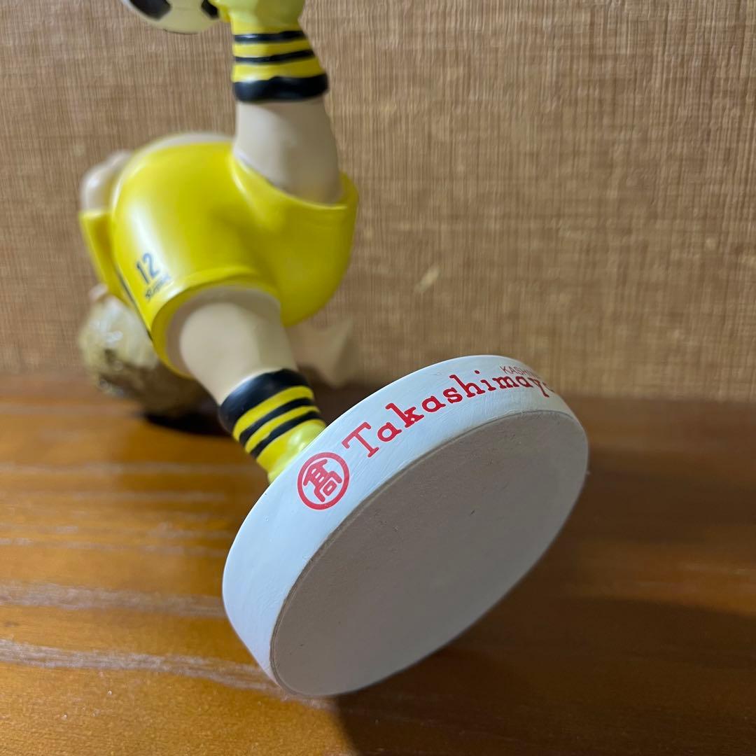 【希少】高島屋 × 柏レイソル 45周年 ローズちゃん 陶器製 非売品 コラボ