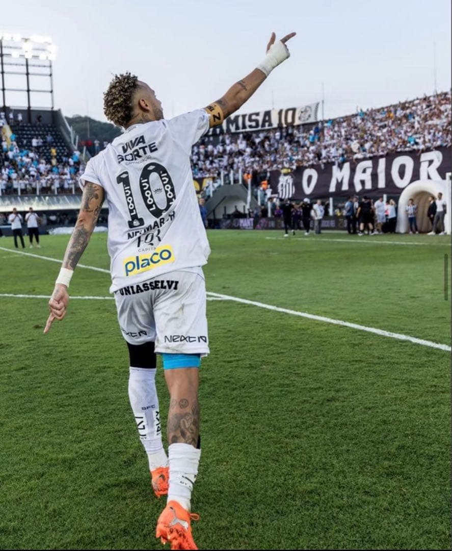 ネイマール　サントス　25-26 ホームユニフォーム ブラジル代表　バルセロナ