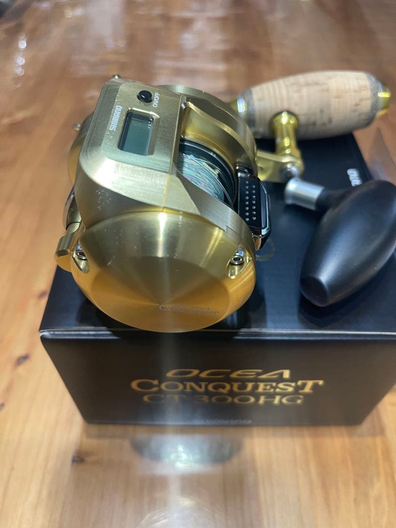 SHIMANO CONQUEST CT 300 ベイトリール ゴールド
