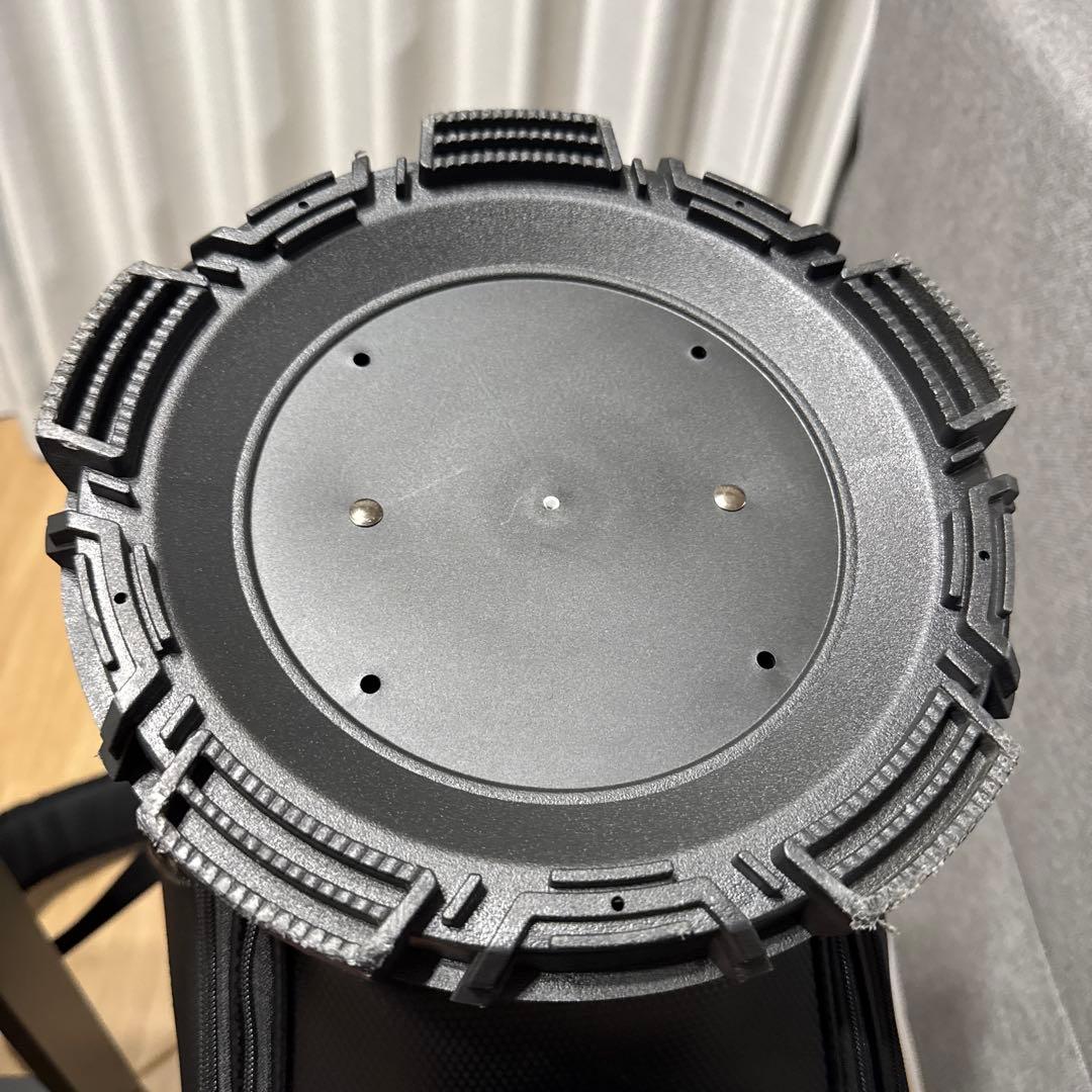 テーラーメイド オーステック キャディバッグメンズ 25SS ブラック/ガンメタ