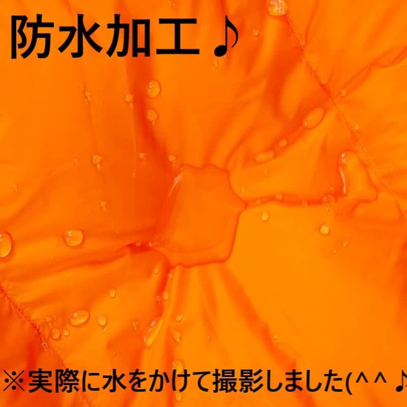 アウトドア　防水　グース　ダウン　マミー型 寝袋　シュラフ ブルー　400g