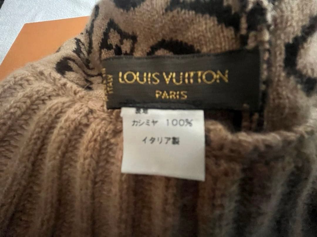 LOUIS VUITTON カシミヤニット帽