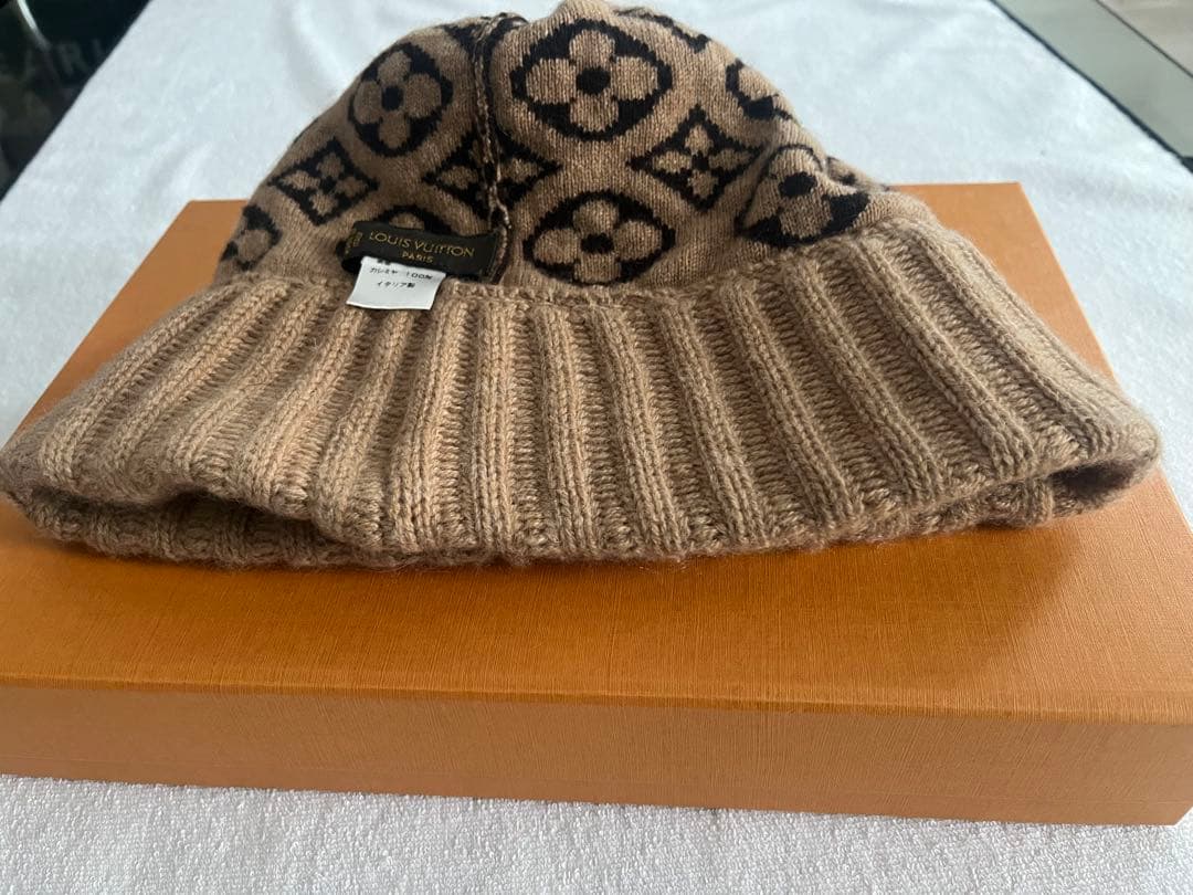 LOUIS VUITTON カシミヤニット帽