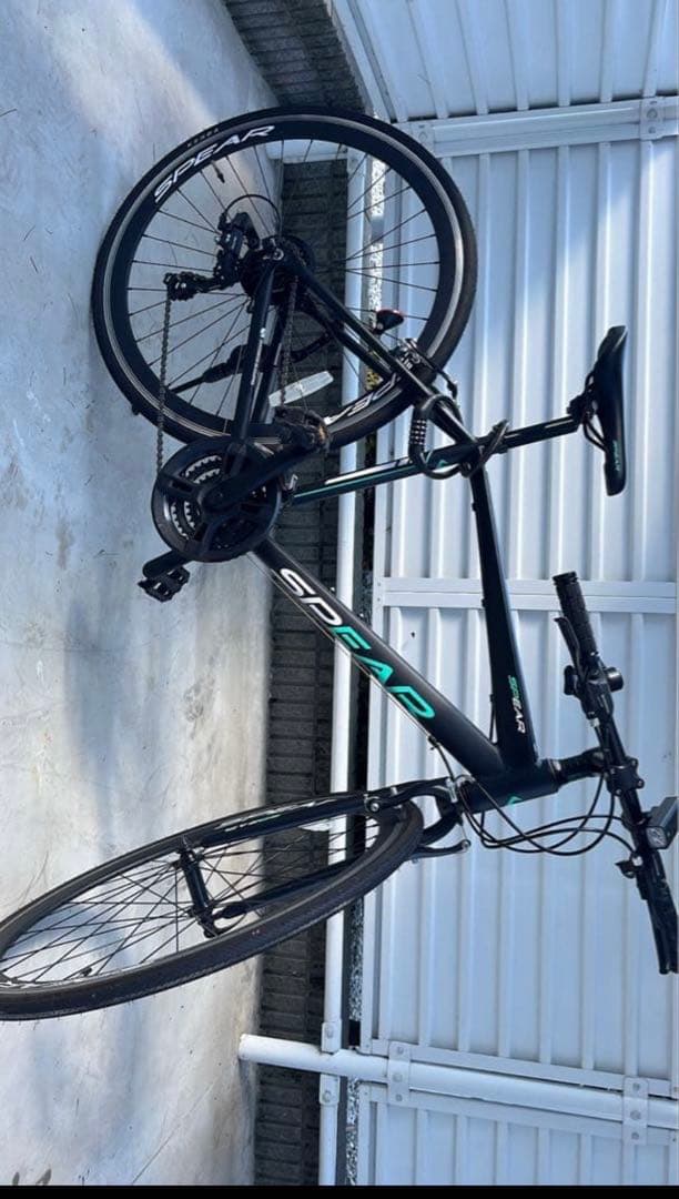 自転車 本体 クロスバイク シマノ 変速 21段 マットブラック
