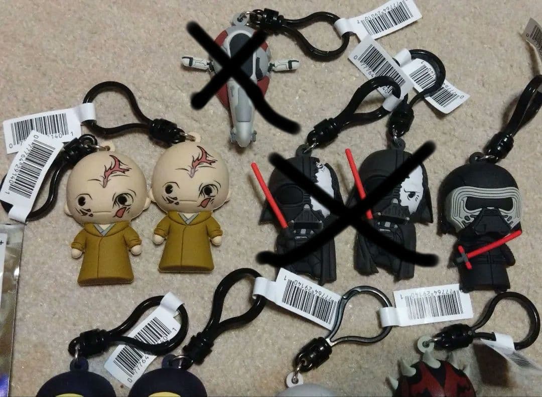 スター・ウォーズ アクリルキーホルダーセット