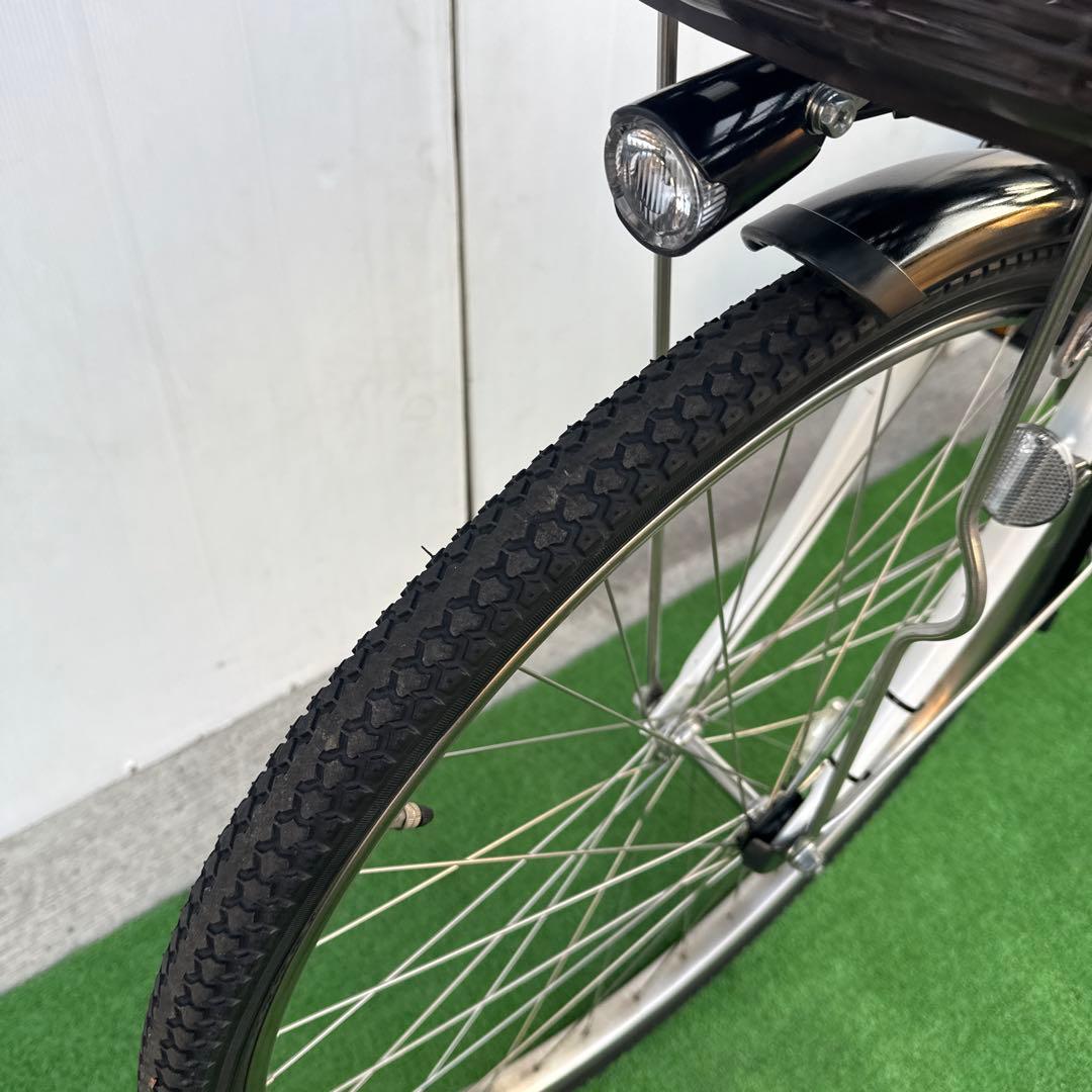 YAMAHAヤマハ電動アシスト自転車26インチ 12.3Ah ホワイト