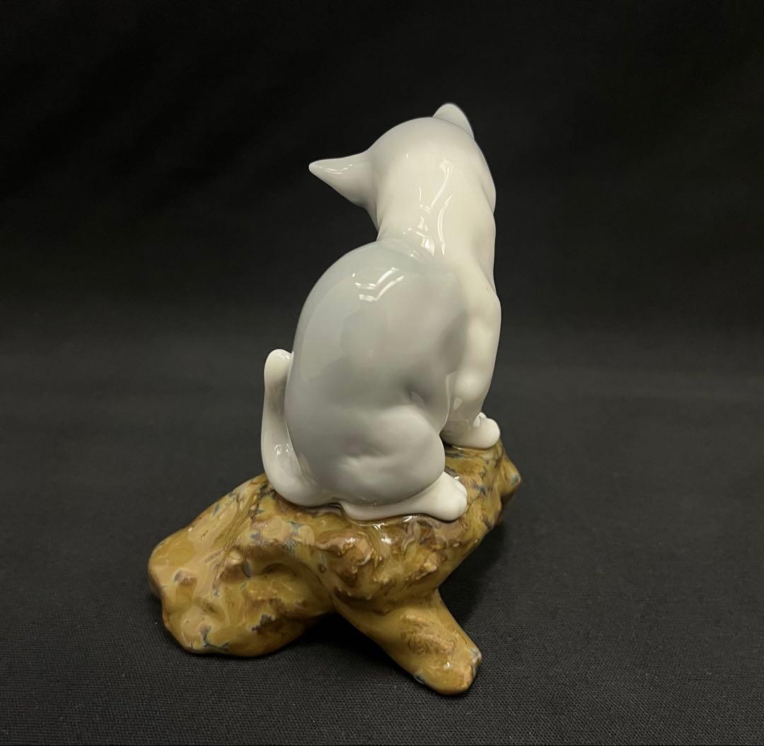 LLADRO リアドロ「桜の咲く頃 - 仔猫」2008年作 置物 フィギュリン