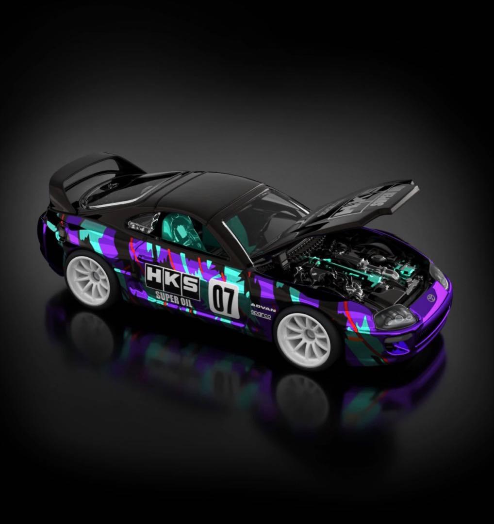 ホットウィール RLC限定 1997 Toyota Supra HKS スープラ