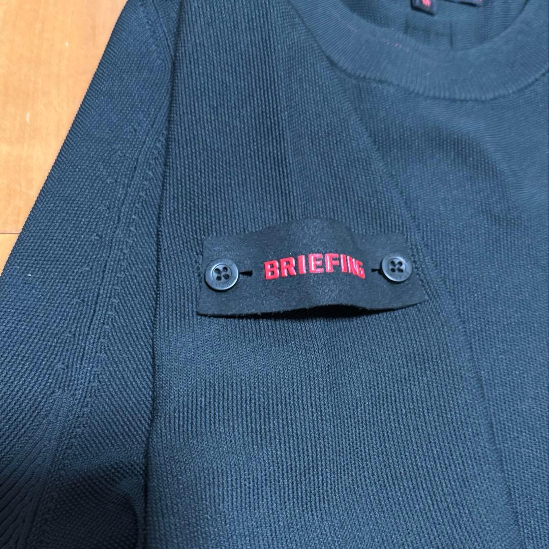 BRIEFING セーター WR CREWNECK KNIT BRG243M37