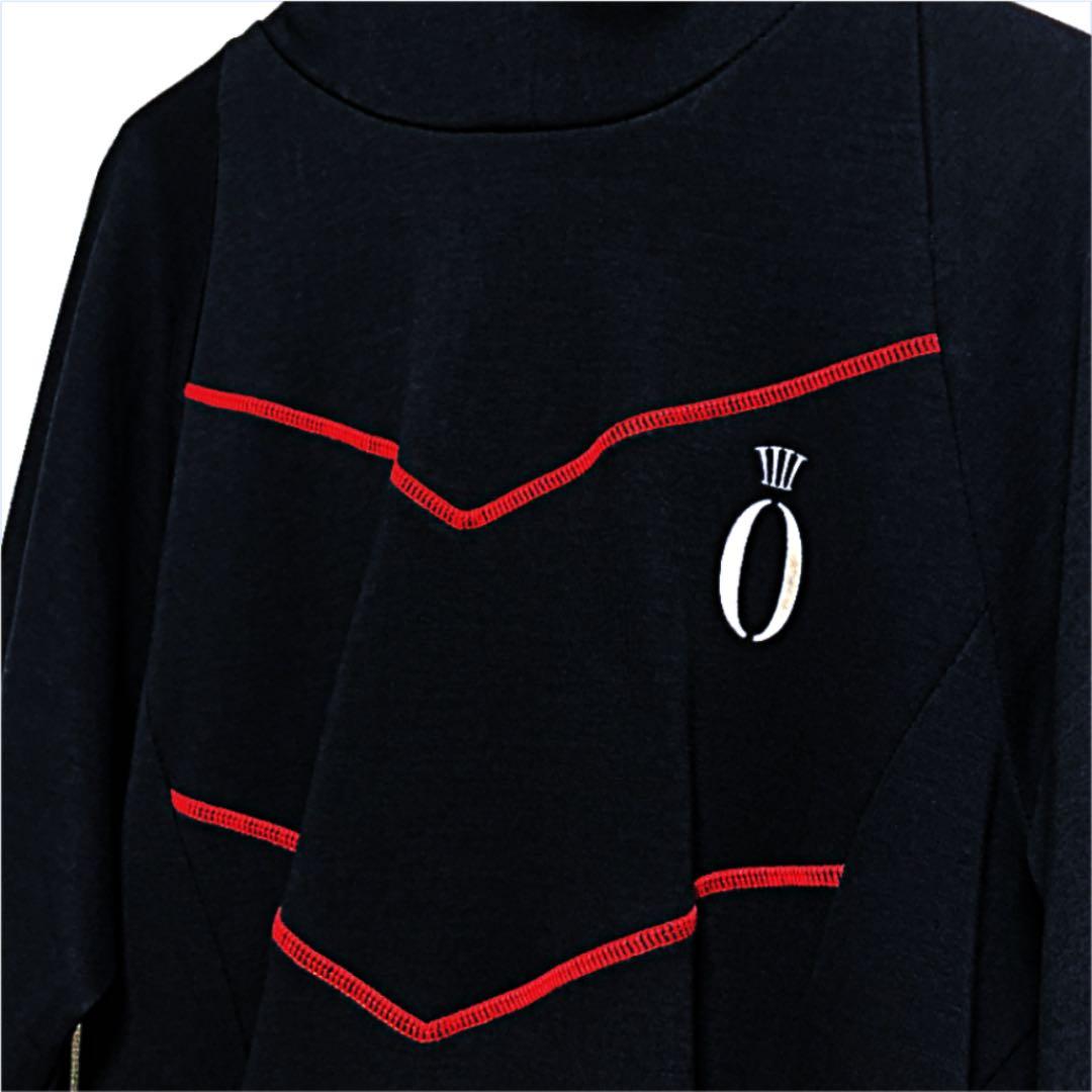 HERA x HERO ARROW HOODIE フーディBLACK x RED