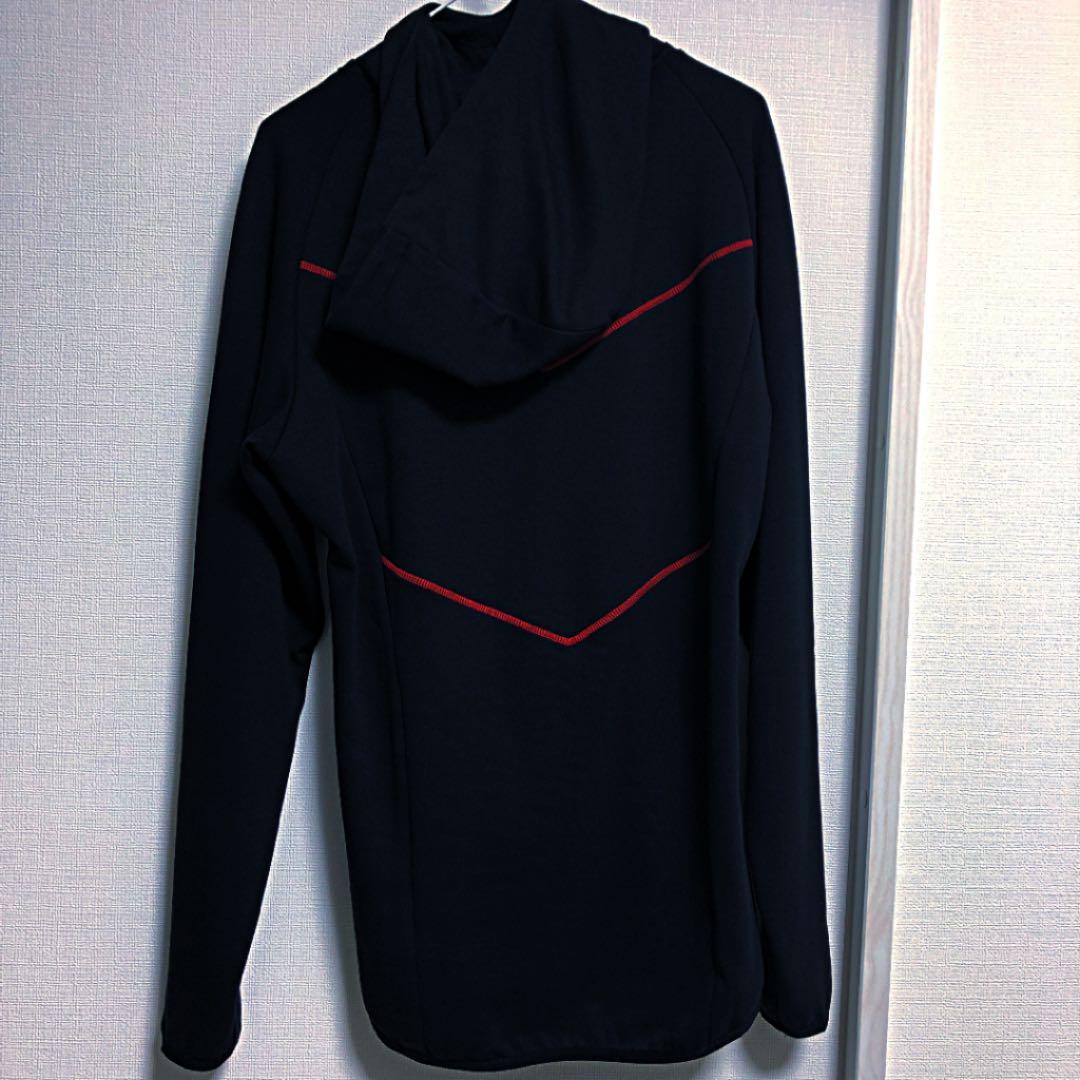 HERA x HERO ARROW HOODIE フーディBLACK x RED