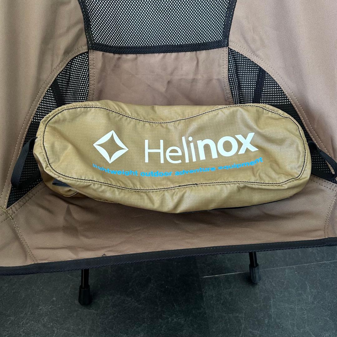 【美品】Helinox チェアワン ブラウン キャンプ