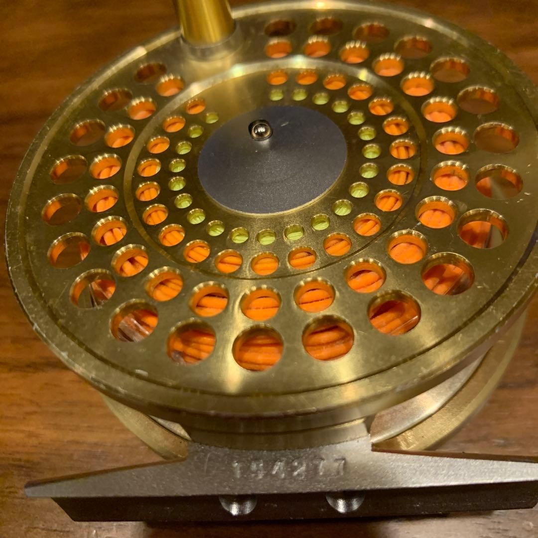MARRYAT MR 7.5 フライリール　ゴールド　ケース付き