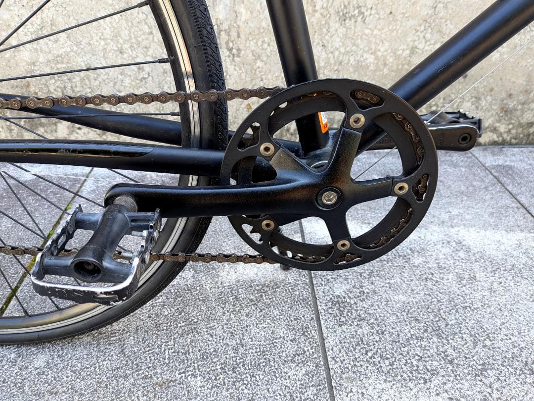TOKYOBIKE SPORT 9s マットブラック M◇クロスバイク 自転車
