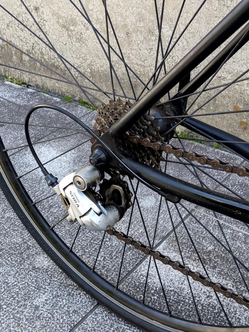TOKYOBIKE SPORT 9s マットブラック M◇クロスバイク 自転車