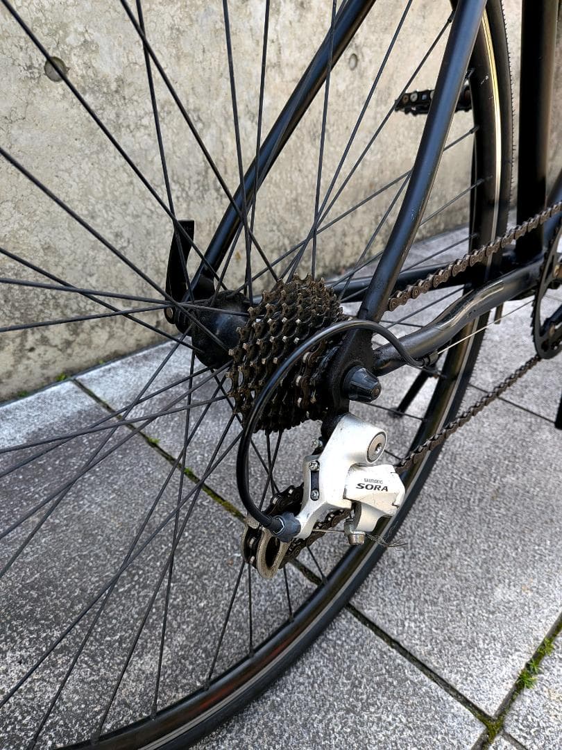 TOKYOBIKE SPORT 9s マットブラック M◇クロスバイク 自転車