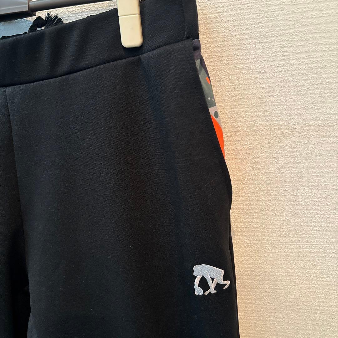 エゴザル EGOZARU Zip-up スエットパンツ黒 XL