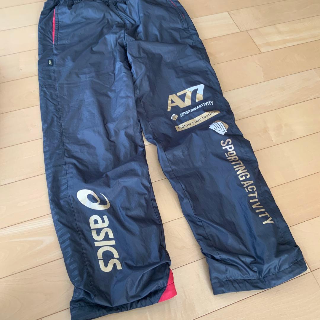アシックス　ウインドブレーカー　L