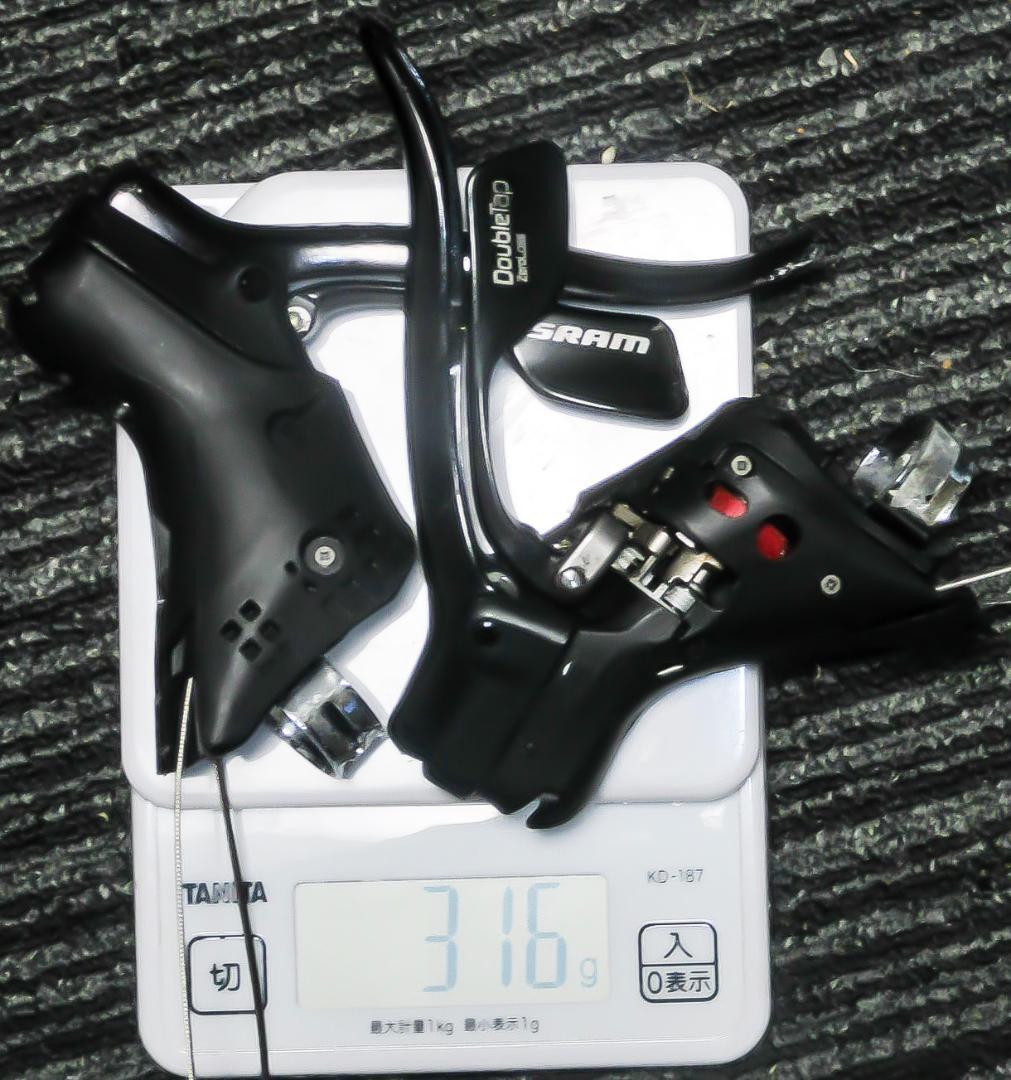 【SRAM】APEX ダブルタップ・コンポセット【2×10s】