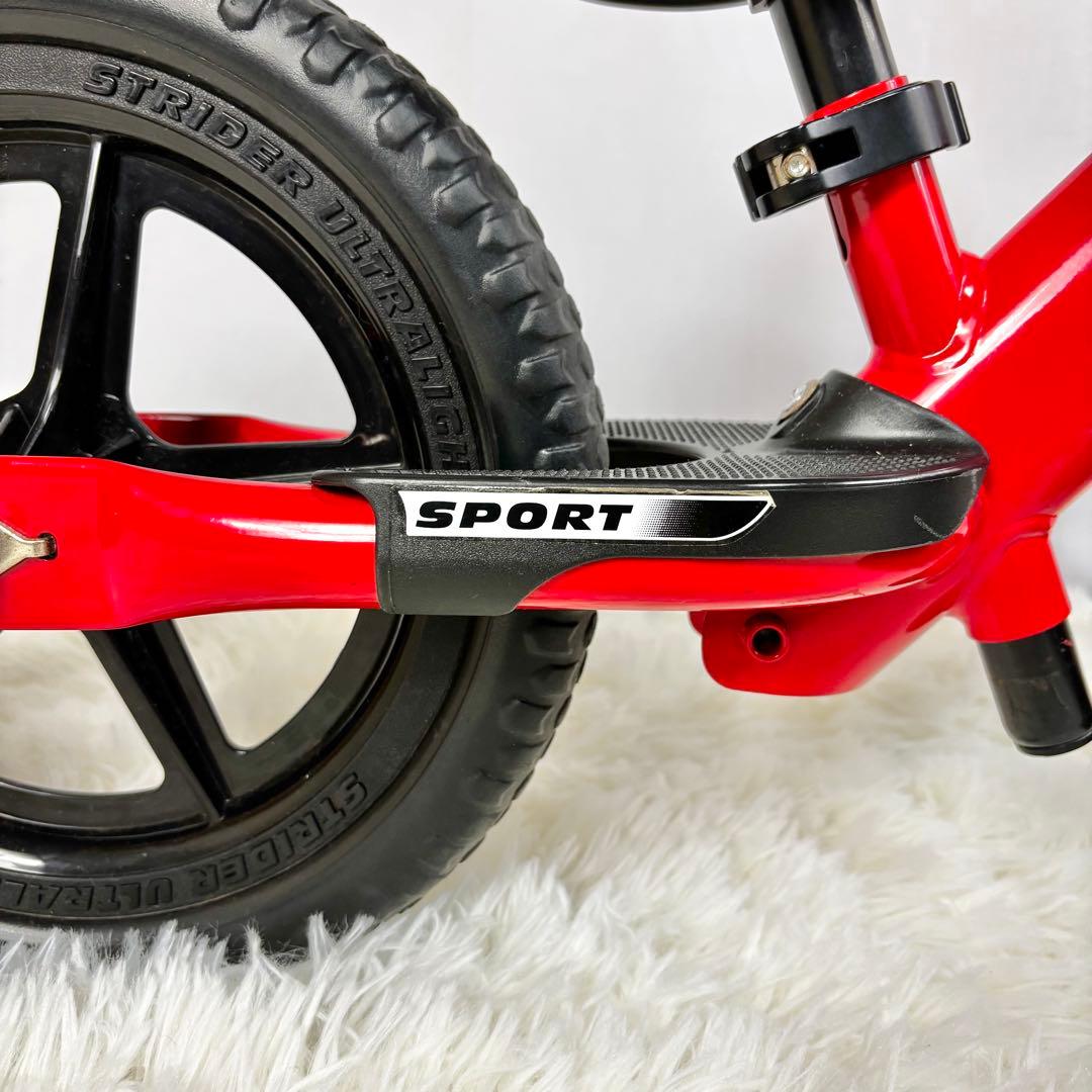 【美品】STRIDER ストライダー12インチ スポーツモデル　レッド　赤