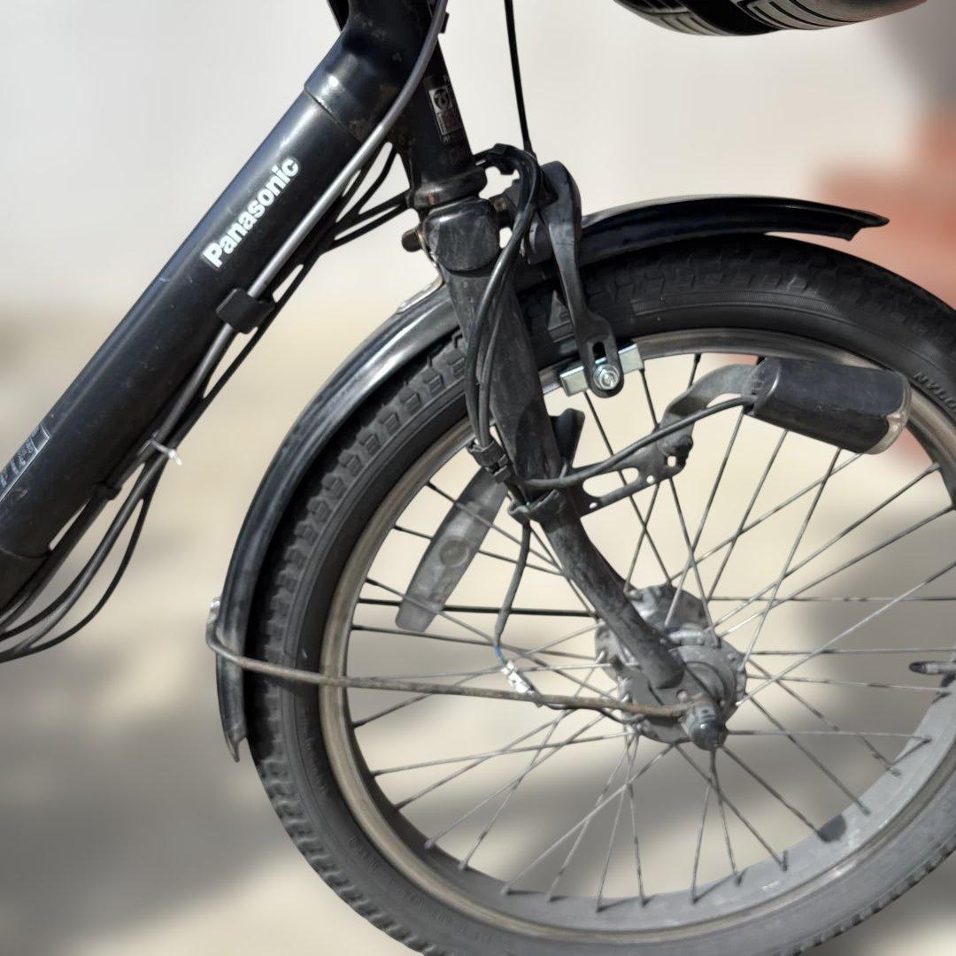パナソニック 電動自転車ギュットアニーズDX 前後チャイルドシート付き　12Ah