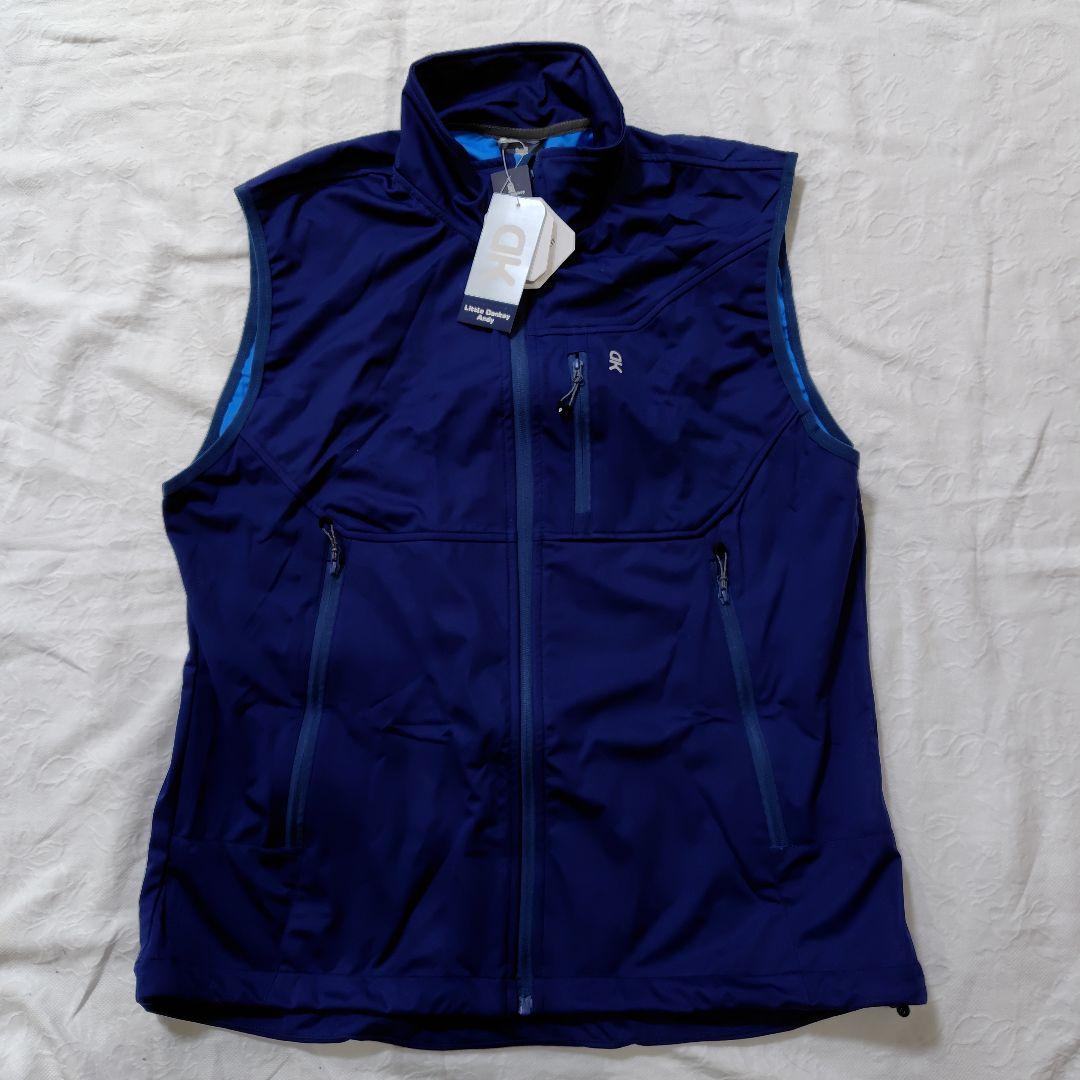 ❣️新品タグ付❣️メンズ 軽量ベストハイキングランニングゴルフ用防風3 XL